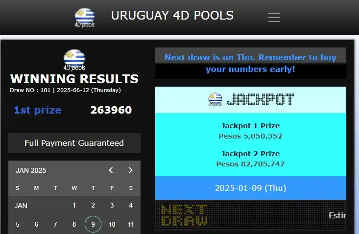 Image from TOGEL BARAT: 🔥🔥TOGEL BARAT🔥🔥 🇺🇾RESULT URUGUAY🇺🇾 🗓️ 12 JUNI 2025 🗓️ 🏆 RES...