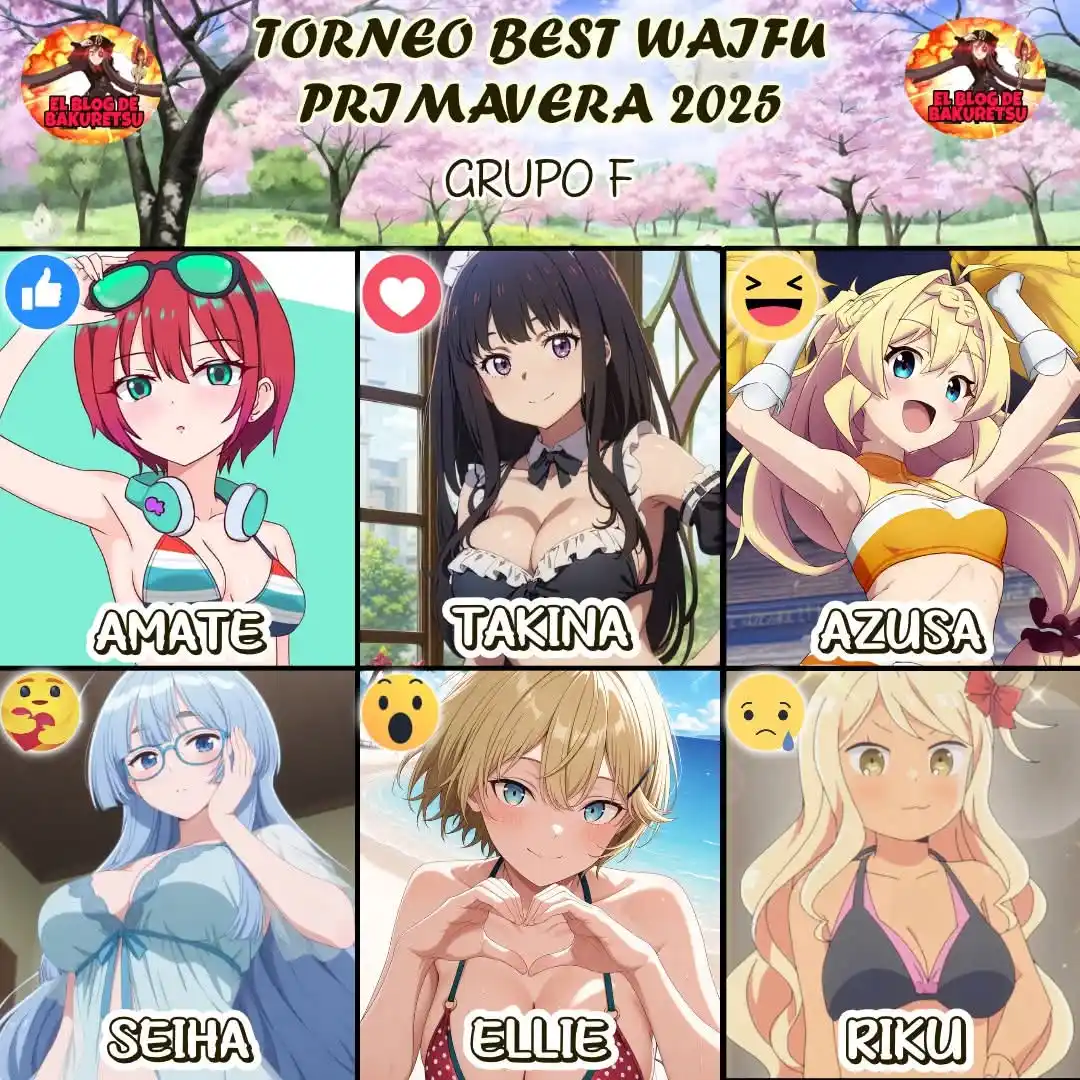 Image from CSC LAB - Anime Cast: 🏆"TORNEO DE BEST WAIFU DE TEMPORADA". PRIMAVERA-JAPÓN 2025. FASE DE G...