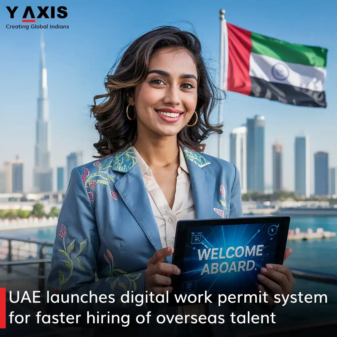 Image from Y-Axis Overseas: UAE launches digital work permit system for faster hiring of overseas ...
