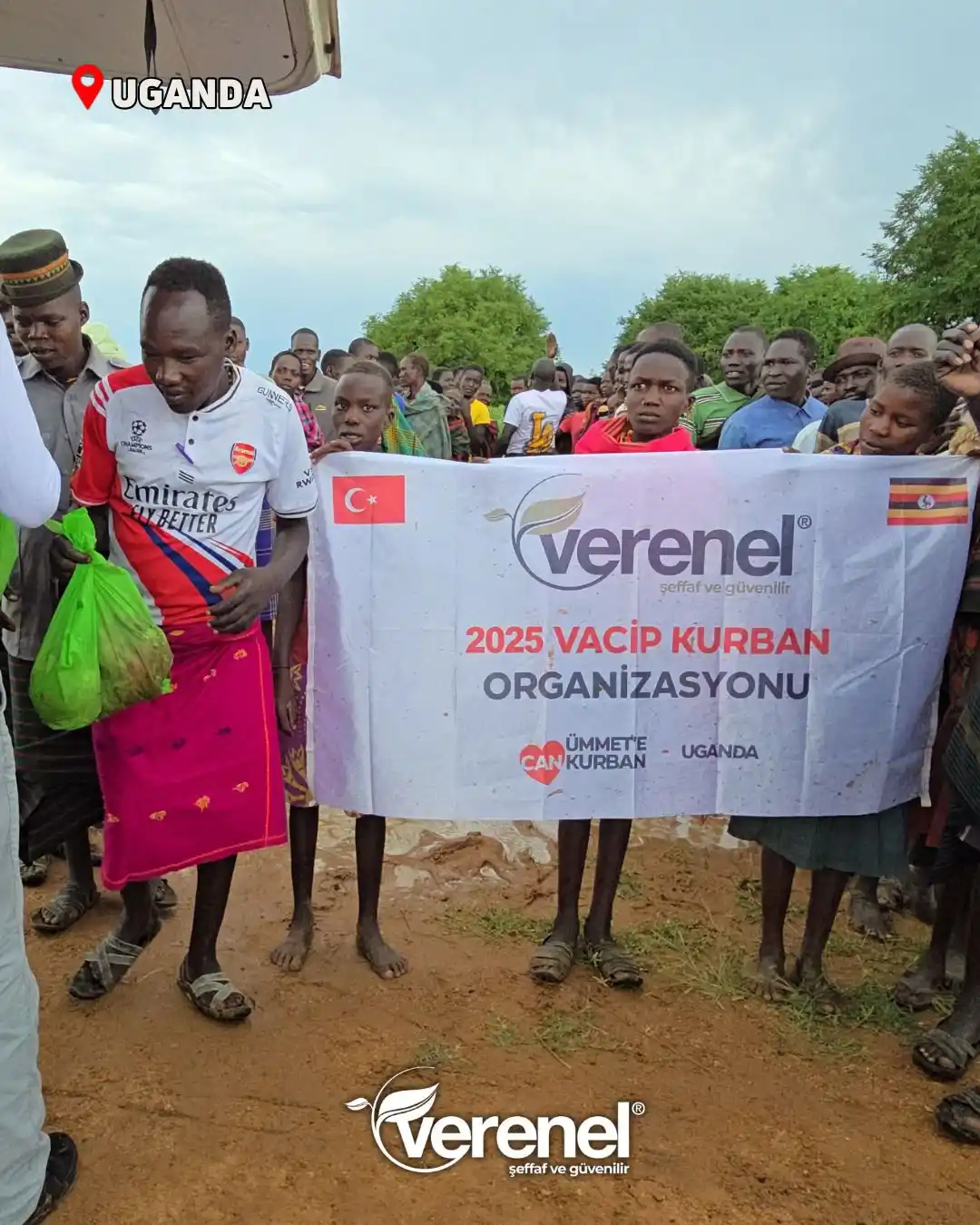 Image from VERENEL: 📍Uganda / Vacip Kurban Dağıtım Organizasyonu Kurbanlarınız, mazlum c...