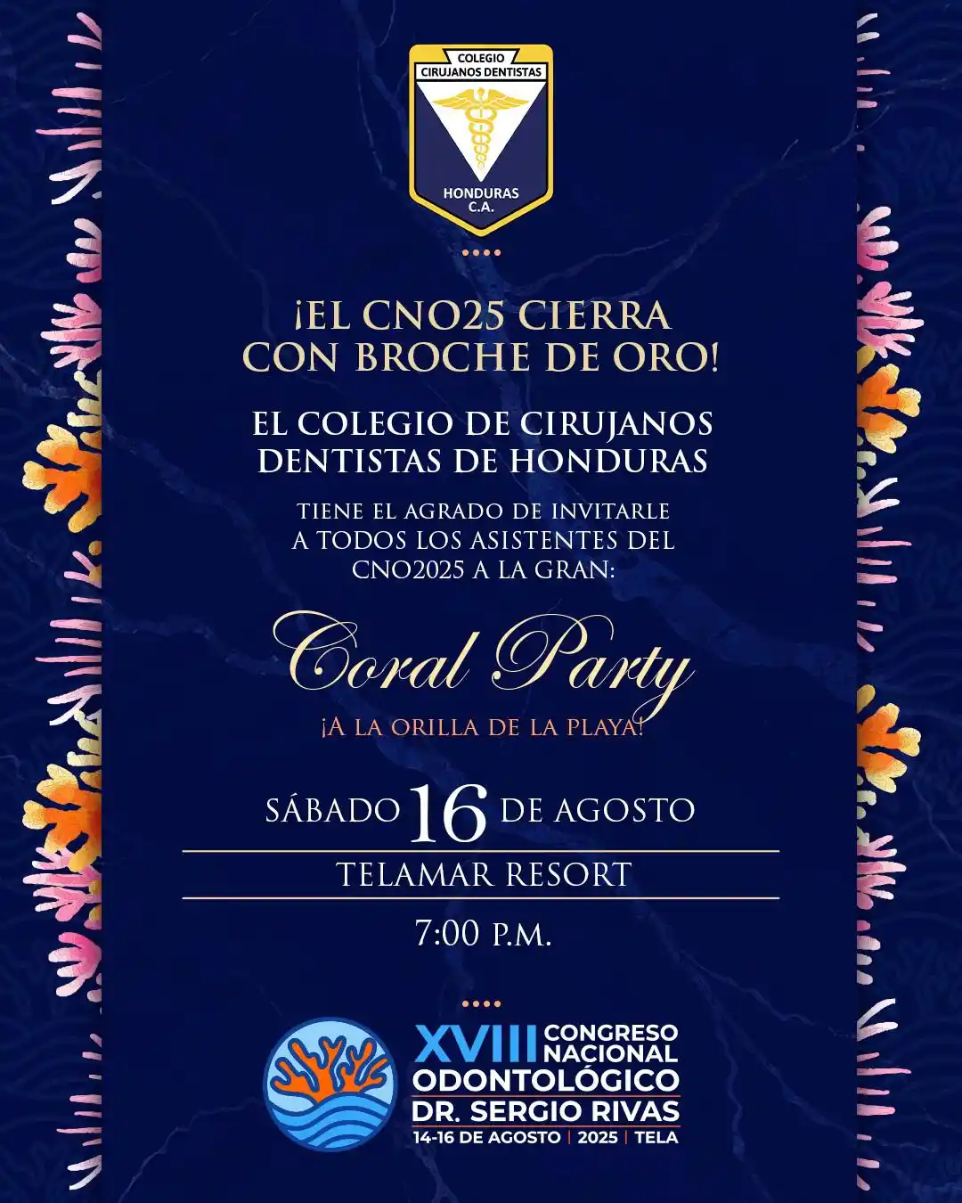 Image from CCDH | Difusión: Un evento tan magnífico como el XVIII CNO25 "Dr. Sergio Rivas" debe te...
