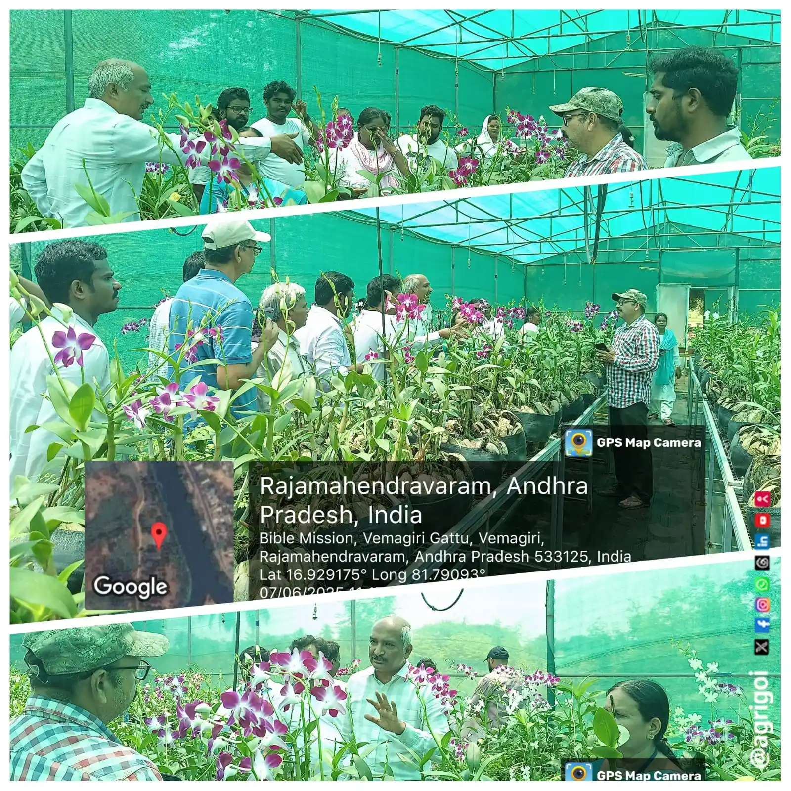 Image from AgriGoI: 📍Vemagiri Village, Kadiam Block, East Godavari District, Andhra Prade...