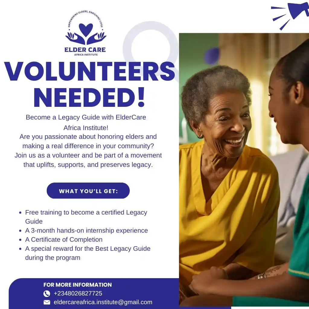 Image from ʜʀ_ᴋʟɪɴɪᴄ ɢʜ: VOLUNTEERS NEEDED!🚨⚡ Do you have a heart for elders and a passion fo...