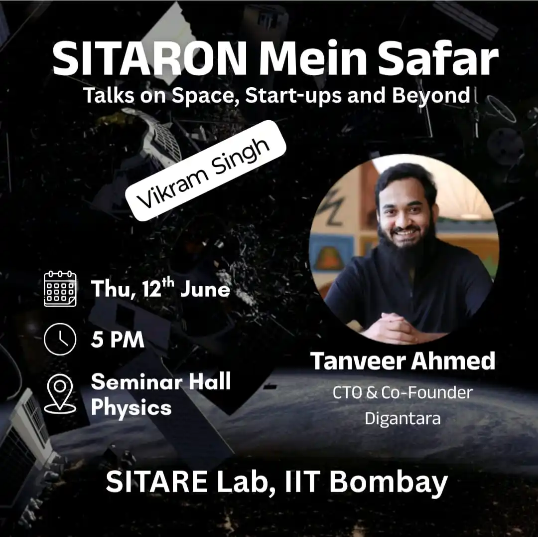 Image from Physics Jobs UG PG PHD Intership Project Workshop: We are pleased to announce the third talk of the SITARON Mein Safar le...