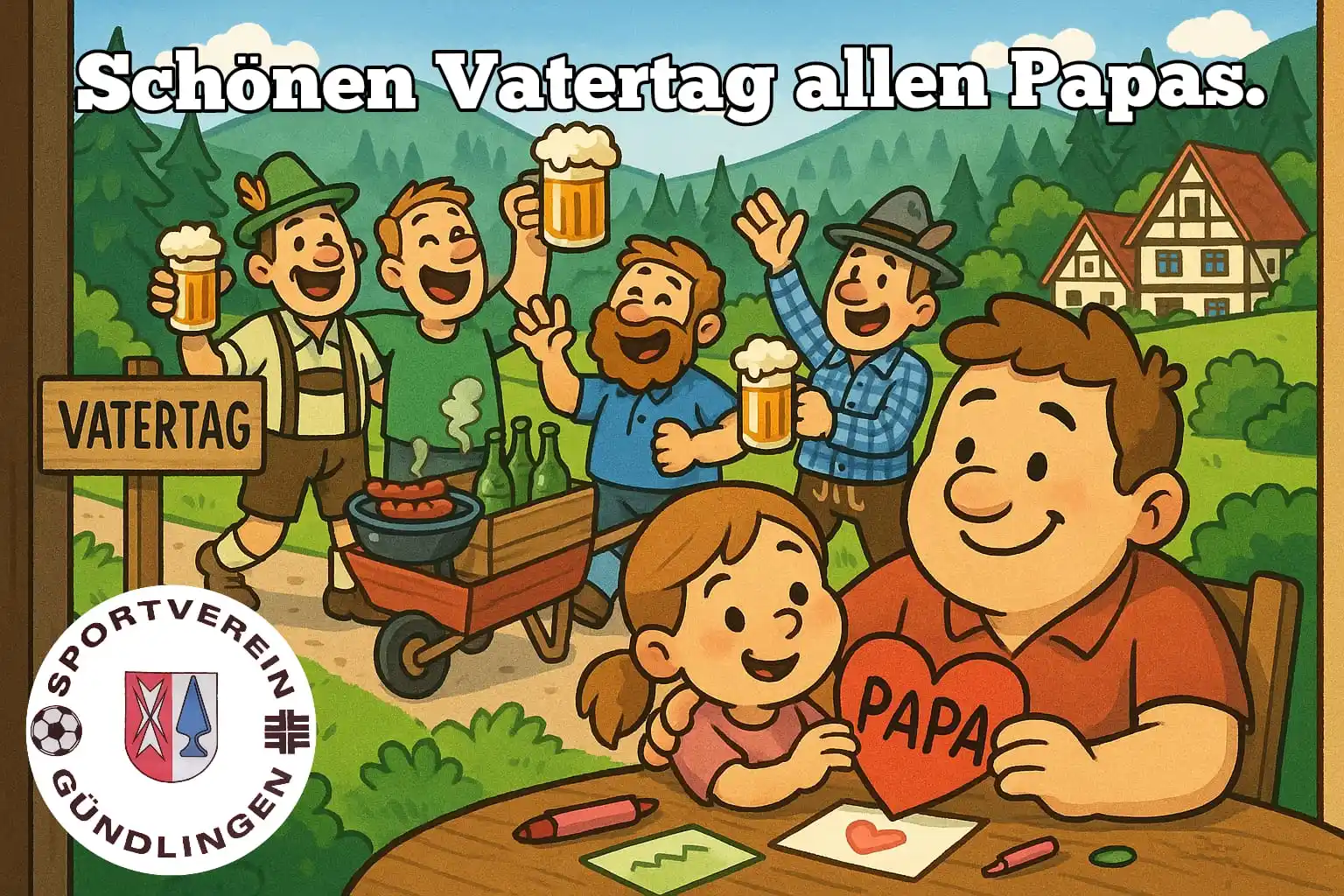 Image from SV Gündlingen : Wir wünschen allen Vätern und denen, die es mal werden wollen, aber au...