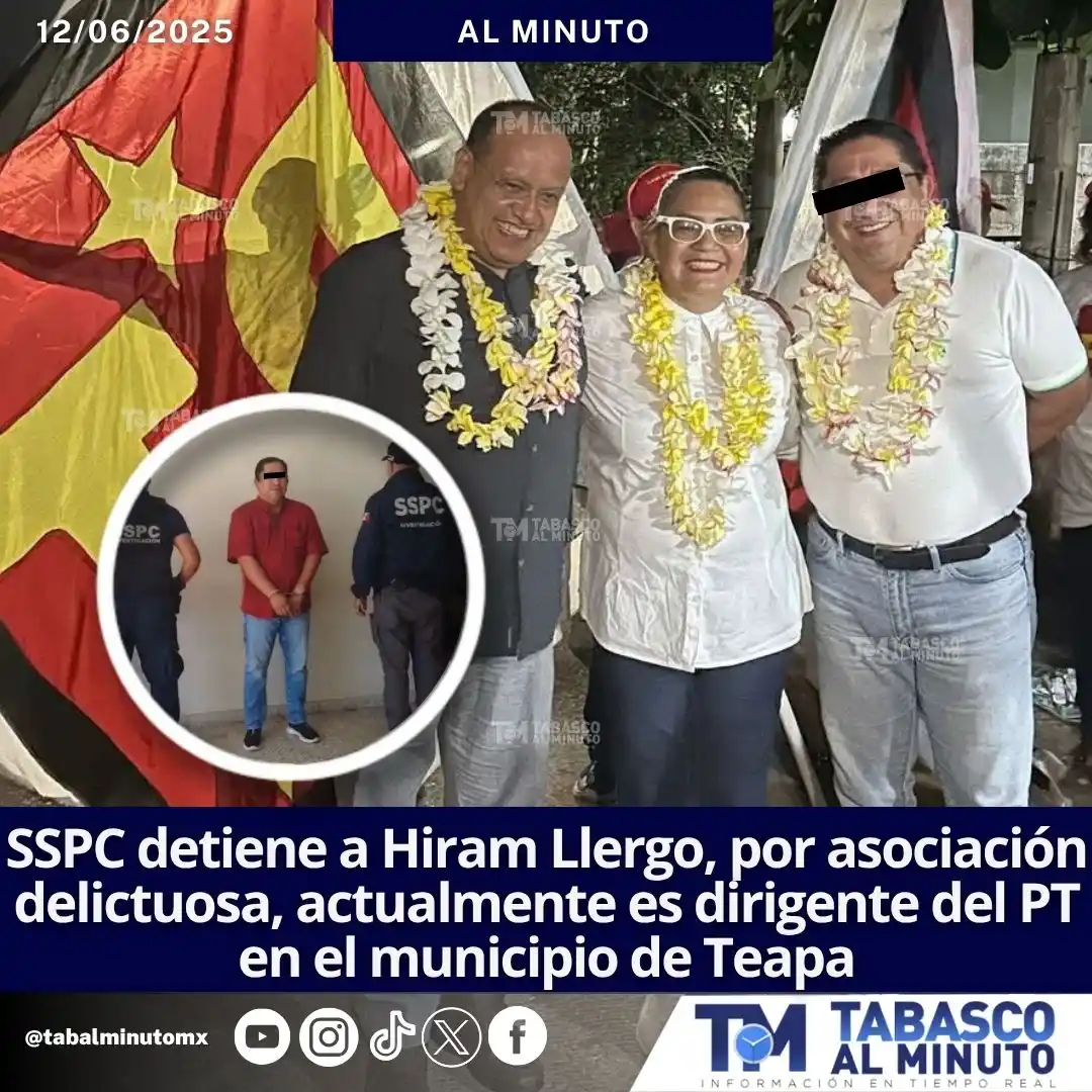 Image from Tabasco al minuto: <a class="text-blue-500 hover:underline cursor-pointer" href="/hashtag...