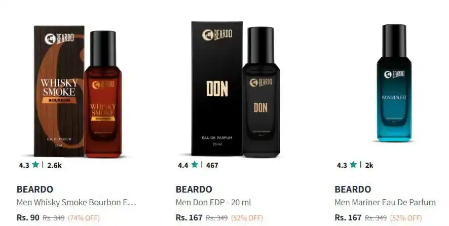 Image from DEALS HUBB 2.0 ✅: 💥 *Beardo Perfume Starting from Rs.90* 👉https://myntr.in/RVnkzb...