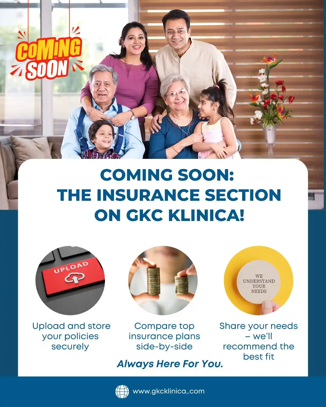 Image from GKC KLINICA - HEALTHCARE PLATFORM: Coming Soon: The Insurance Section on GKC Klinica! Manage your health ...