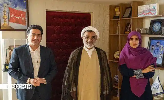 Image from خبرگزاری ایسنا: 📸دیدار دبیر شورای عالی انقلاب فرهنگی با همایون شجریان 🔹نشستی صمیمان...