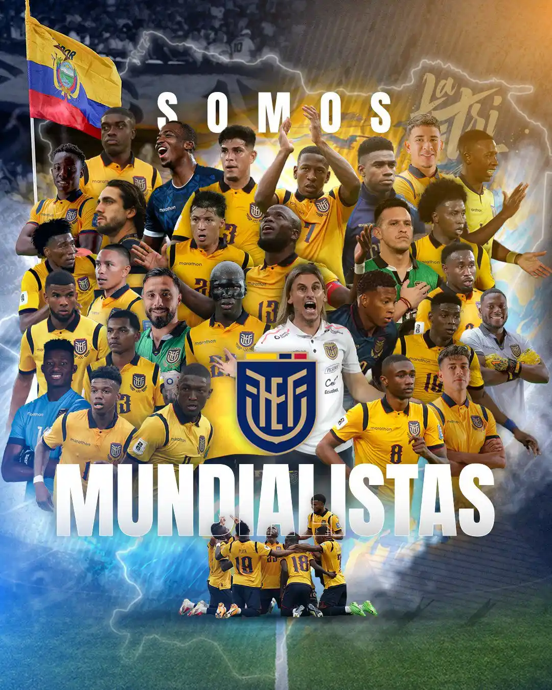 Image from El Cachorro TV: 🇪🇨 EMPATE Y AL MUNDIAL 🌎 La Selección Ecuatoriana empató 0-0 en Li...