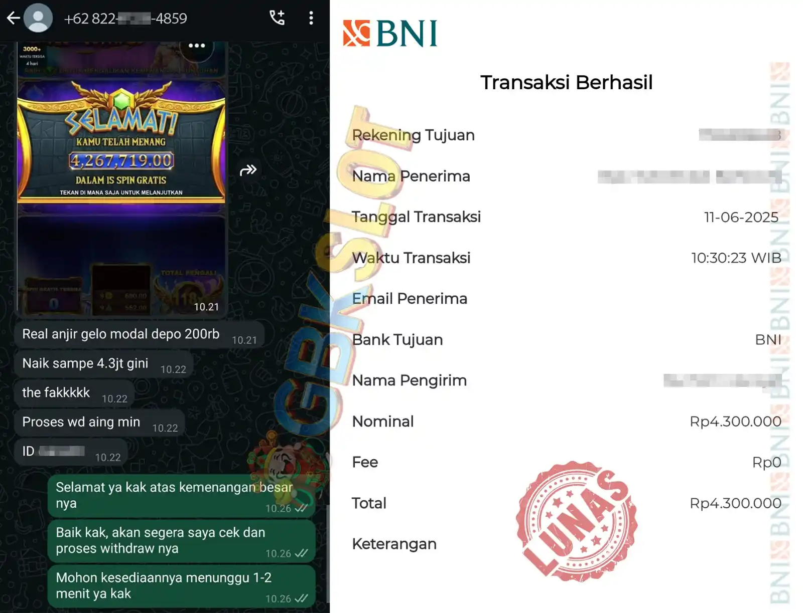 Image from 𝗥𝘂𝗺𝗮𝗵 𝗤𝘂𝗼𝘁𝗲𝘀`: Ga bakal nyesel nyepin di GBKSLOT! Baru sehari aja udah bejibun testim...