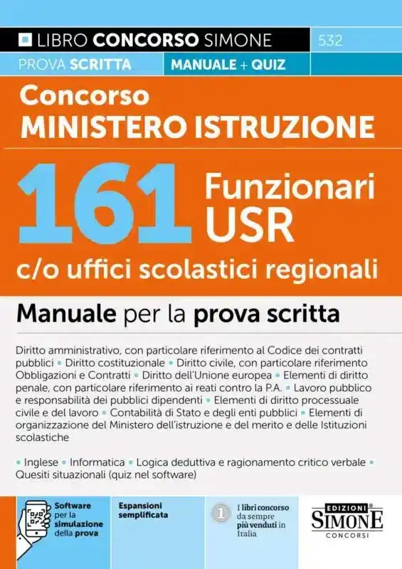 Image from Concorsi Pubblici - Concorsando.it: In vendita il Manuale per la preparazione del Concorso Funzionari USR...