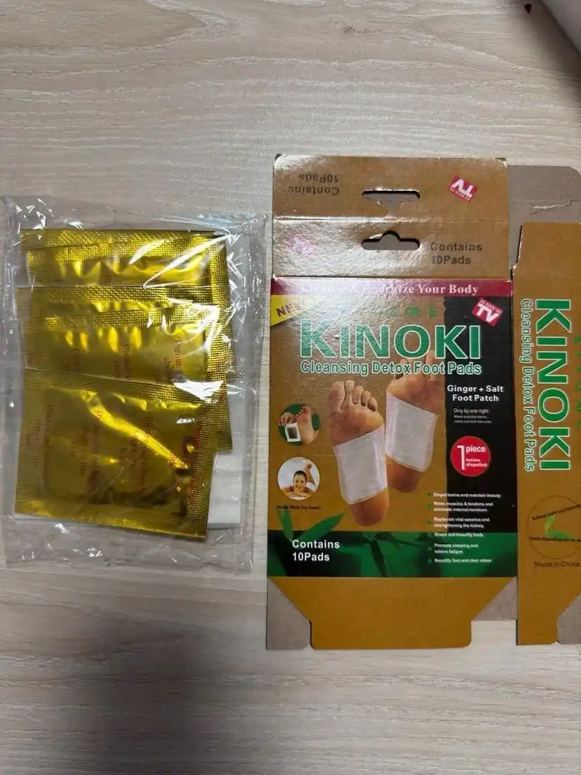 Image from HOLIDAY 🚚 E-COMMERCE WHOLESALER, IMPORTER & DROPSHIPPING 🚚: KINOKI DETOX FOOT PAD kinoki foot pad - Body and Foot Patch to Det...