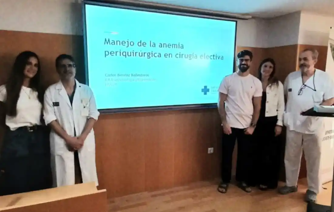 Image from GVA Salud Sant Joan Alacant : 🔬 *Manejo de la Anemia Prequirúrgica en Cirugía Electiva* 🔬 👨⚕️ H...