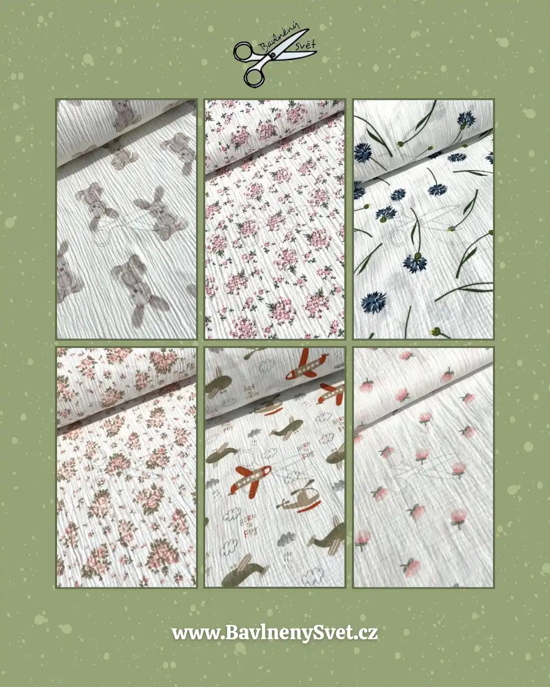 Image from Bavlněný Svět - MALO/VELKO obchod s bytovým textilem nejen pro děti 🧵: <a class="text-blue-500 hover:underline cursor-pointer" href="/hashtag...