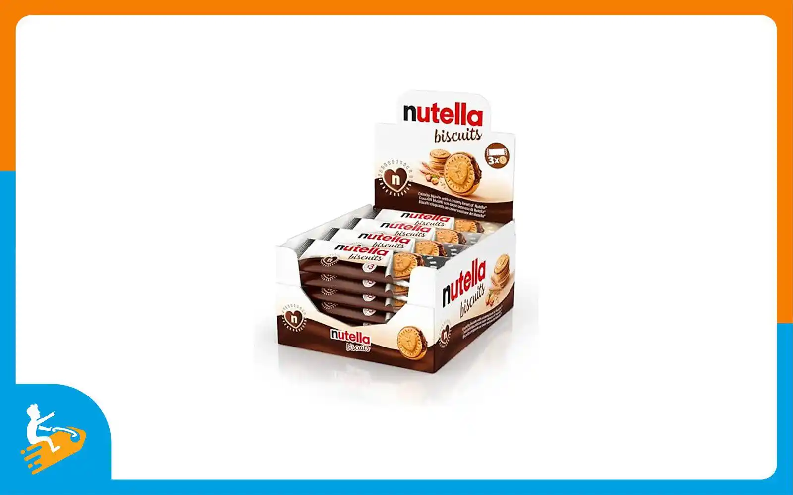 Image from La pagina degli sconti 💰: 🍪 *Nutella Biscuits, Croccanti con Ripieno di Nutella, Ideali per Col...