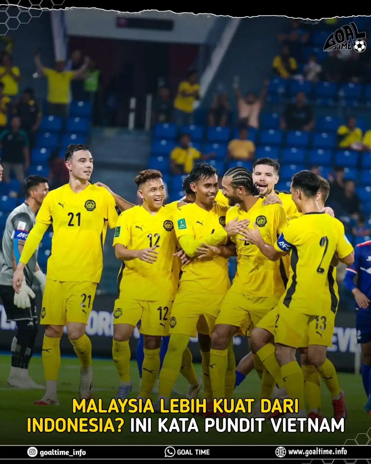 Image from GOAL TIME: PUNDIT VIETNAM MENILAI MALAYSIA LEBIH UNGGUL DARI INDONESIA SAAT INI🤐...