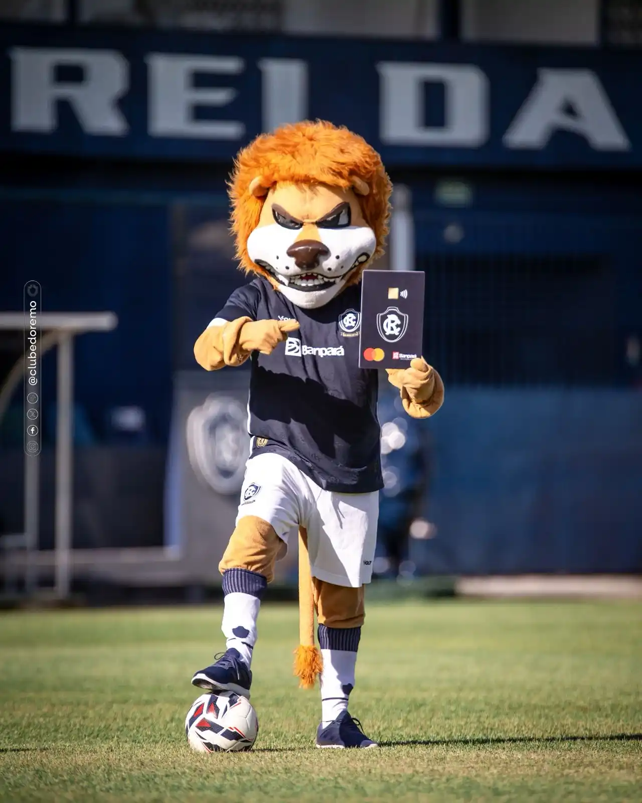 Image from Clube do Remo Oficial: 💳 Quem é Fenômeno Azul carrega o Leão até na carteira! 🦁  Os Cartões...