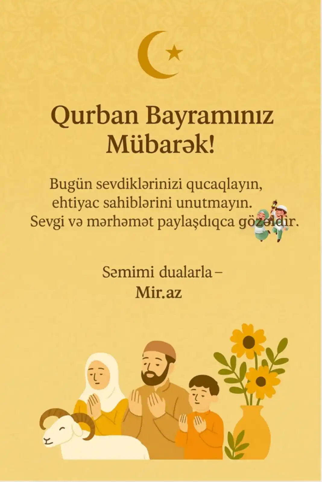 Image from Kitab: *✨ Qurban Bayramınız mübarək! ✨* _Bu mübarək gündə diləyimiz odur ki,...