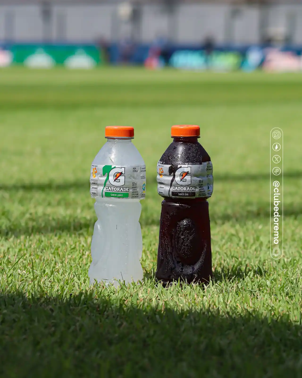 Image from Clube do Remo Oficial: ☀️ Se tem sol, treino e suor, tem Gatorade! ⚡️🧡  Nas rotinas de trein...