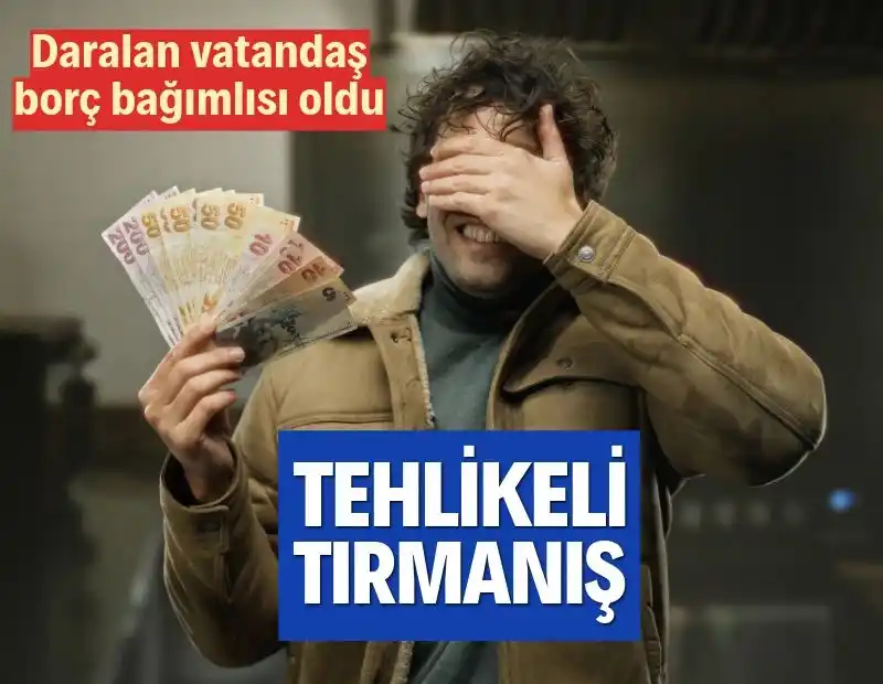 Image from Nefes Gazetesi: *Tehlike tırmanış: Daralan vatandaş borç bağımlısı oldu* 👉 https://...