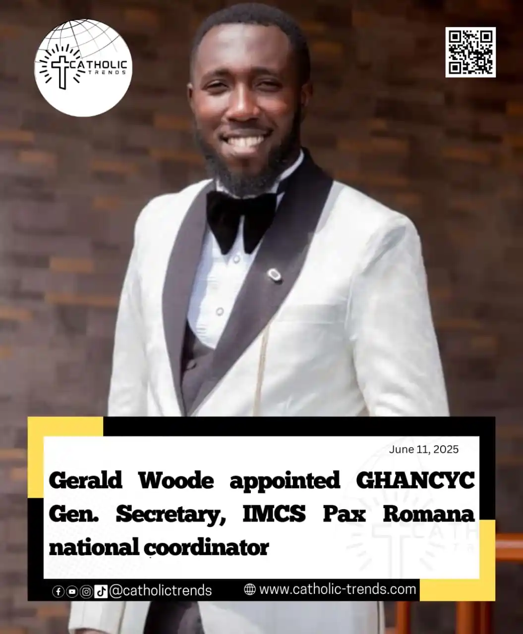 Image from Catholic Trends: The National Catholic Secretariat (NCS) in Ghana has announced the app...