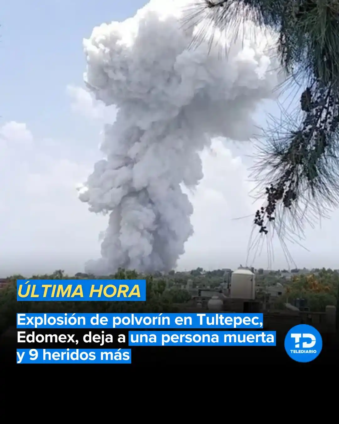 Image from TELEDIARIO CDMX📺🔵 #CercaDeTi: 🚨<a class="text-blue-500 hover:underline cursor-pointer" href="/hasht...