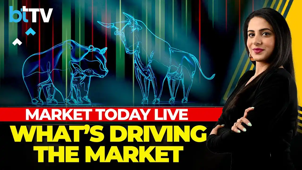 Image from Business Today: *📹📈 Watch BTTV | As the stock market opens, BTTV's Sakshi Batra brin...