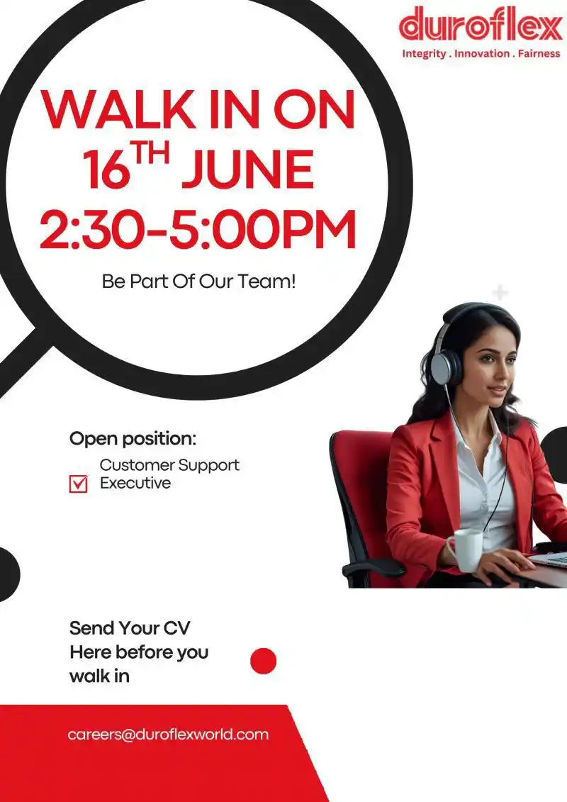 Image from Jobs Bangalore and Chennai 🏢: 📢 We’re Hiring – Walk-in for CRM Roles! Looking to be the voice of a ...
