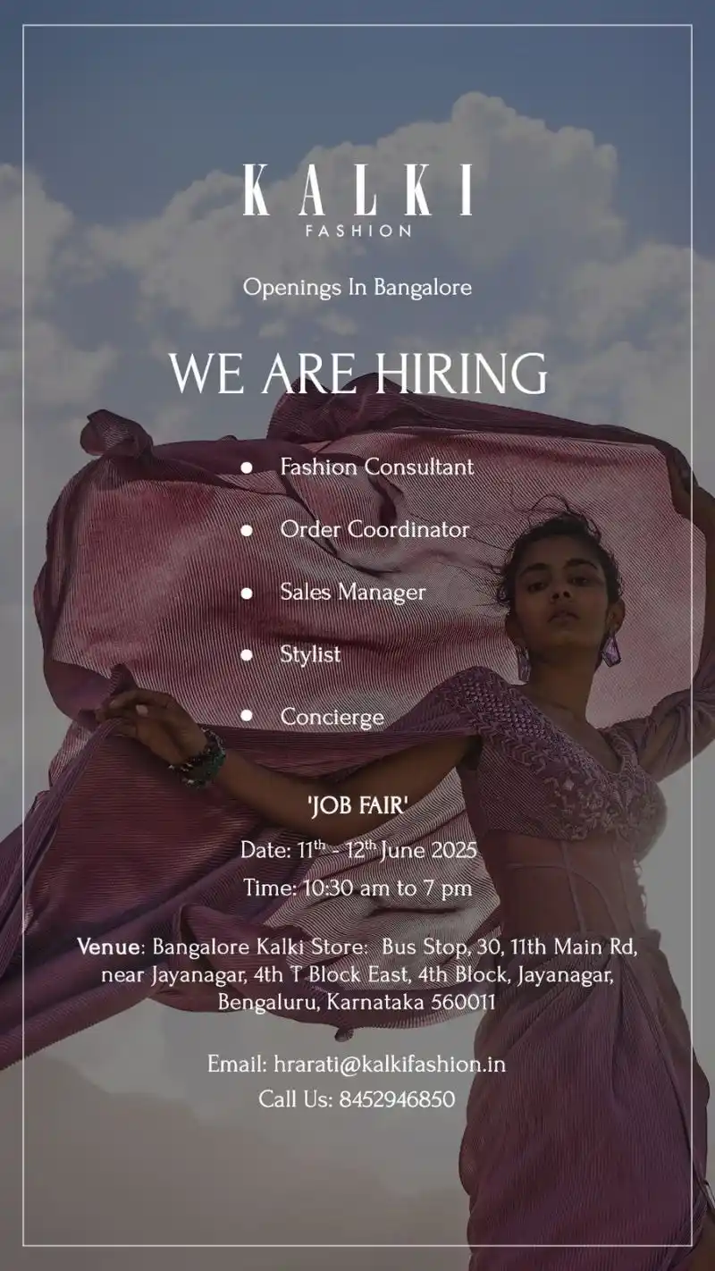 Image from Jobs Bangalore and Chennai 🏢: 📢 We’re Hiring! Walk-In Interviews at Kalki Bangalore 🌟 We’re excit...