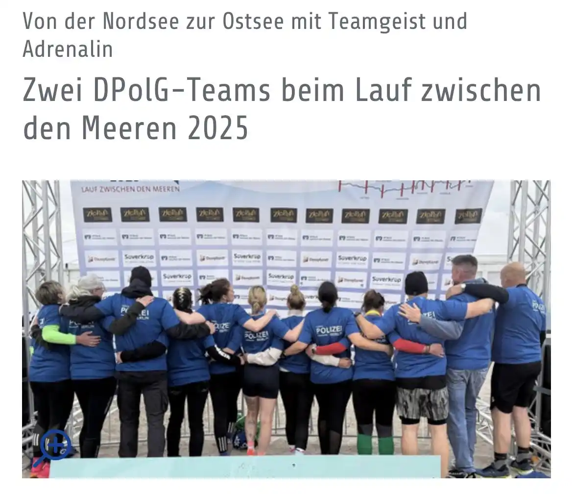 Image from DPolG Berlin: 92,2 Kilometer, viel Herzblut und noch mehr Muskelkraft… eure DPolG Be...