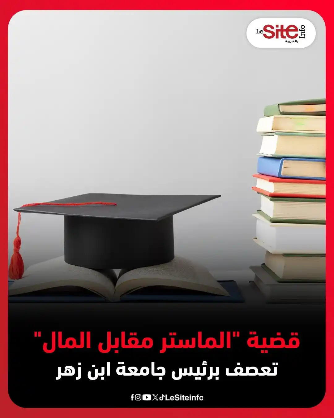 Image from LESITEINFO Arabe - لوسيت أنفو بالعربية: عصفت التحقيقات التي كان عزالدين ميداوي، وزير التعليم العالي والبحث الع...
