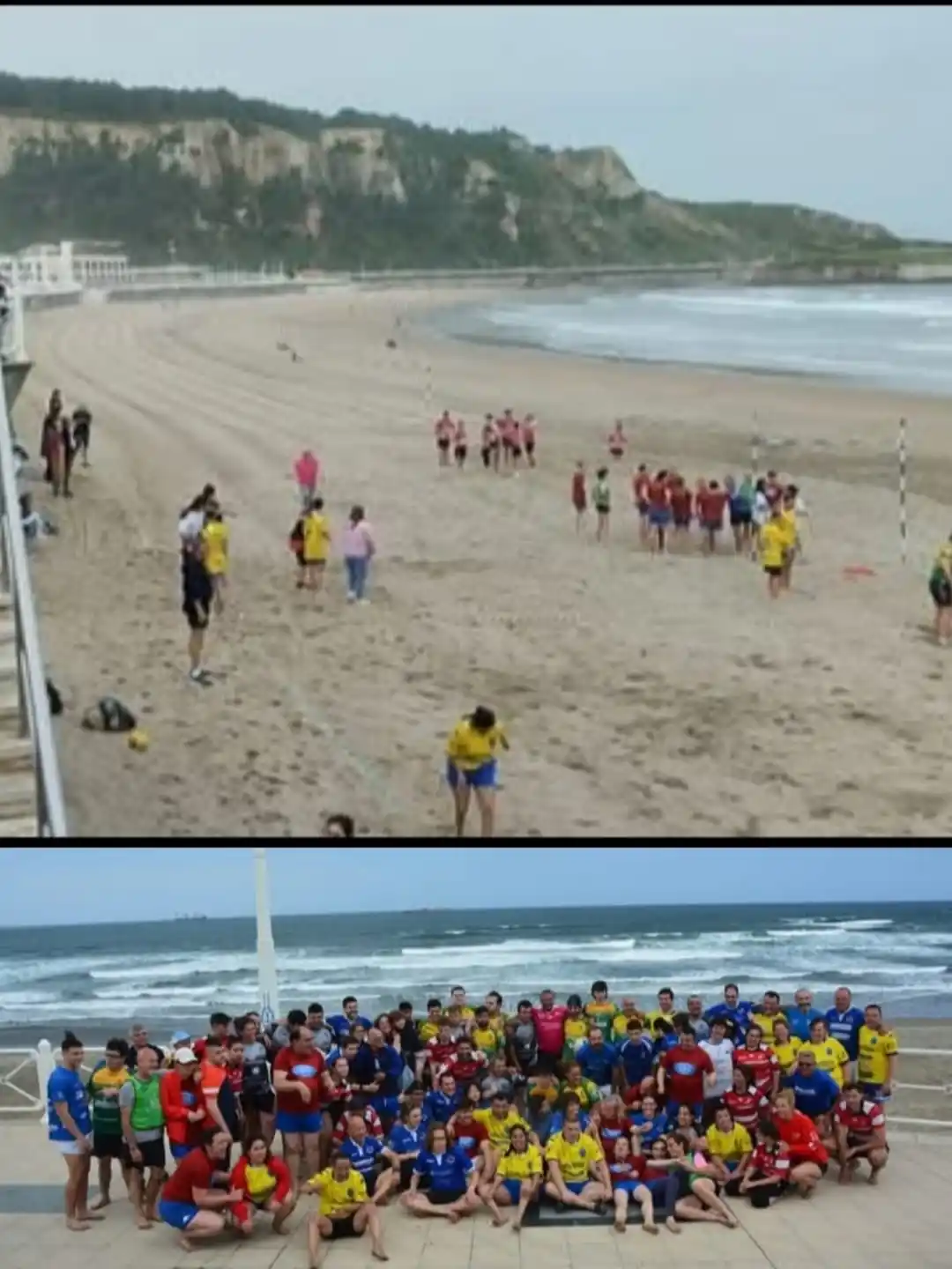 Image from Ayuntamiento de Castrillón: 🏈🏈🏈 Algunas imágenes del segundo Torneo de Rugby Inclusivo, que se ...