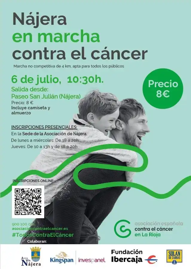 Image from Copy-Nájera 🖨️: *Asociación del Cáncer - Nájera* Nájera en marcha contra el cáncer 📆 ...