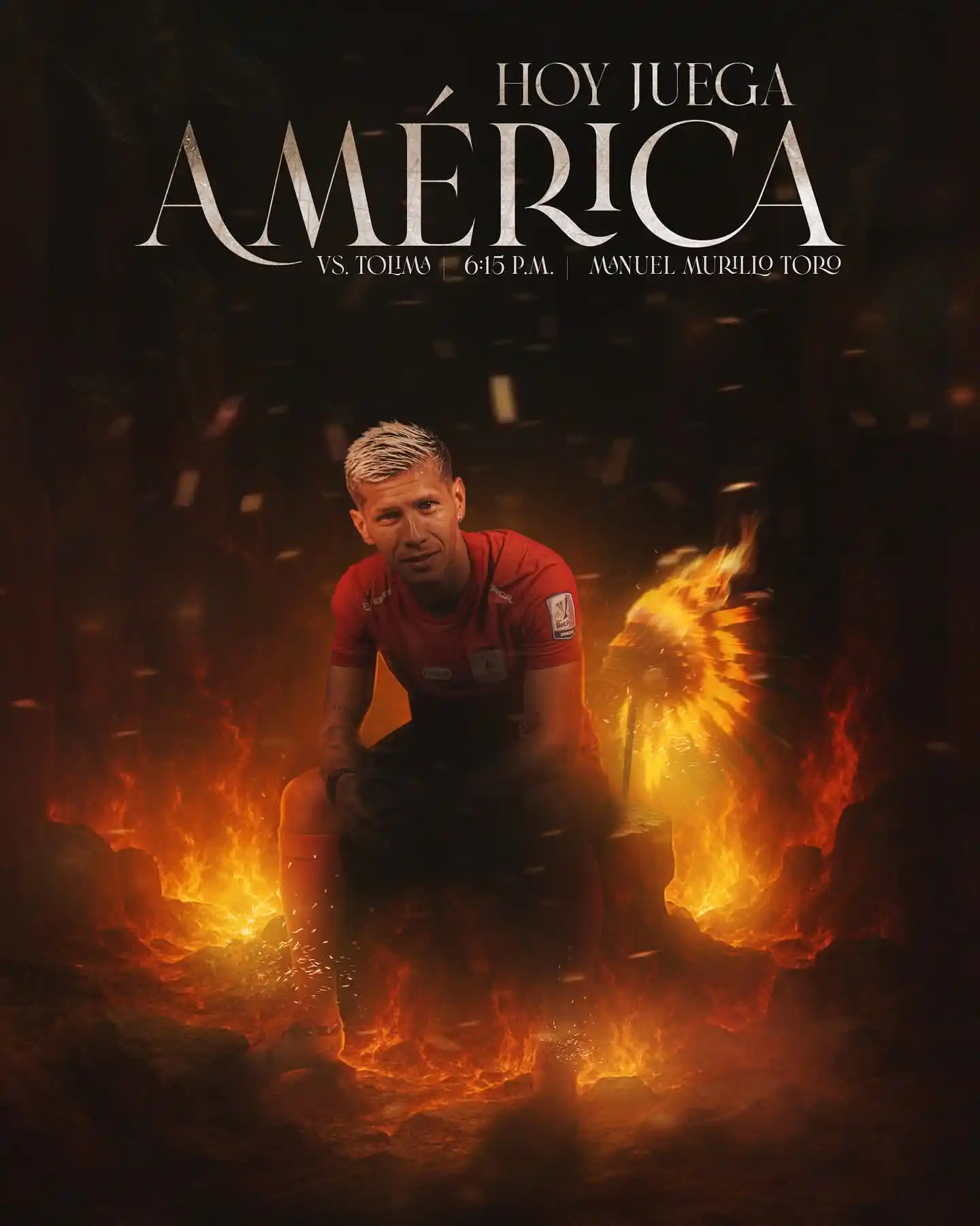 Image from FURIA ROJA 👹🔥: 🇦🇹 ¡HOY JUEGA AMÉRICA! 👹 Esta tarde, el Rojo invadirá territorio pi...
