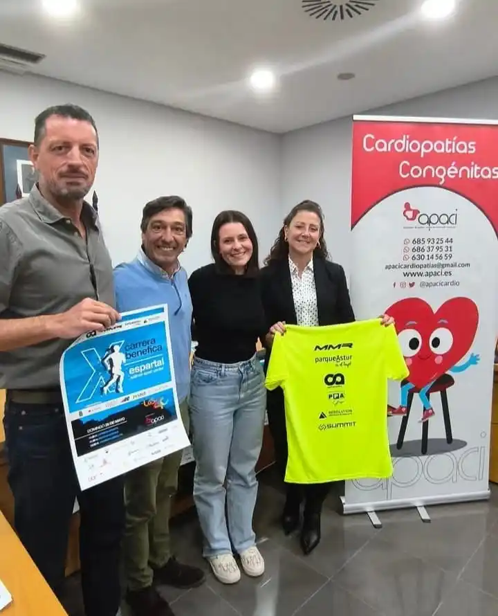 Image from Ayuntamiento de Castrillón: 🏃♀️🏃🏃♂️ Ayer se presentó en el salón de plenos la X Carrera Benéf...