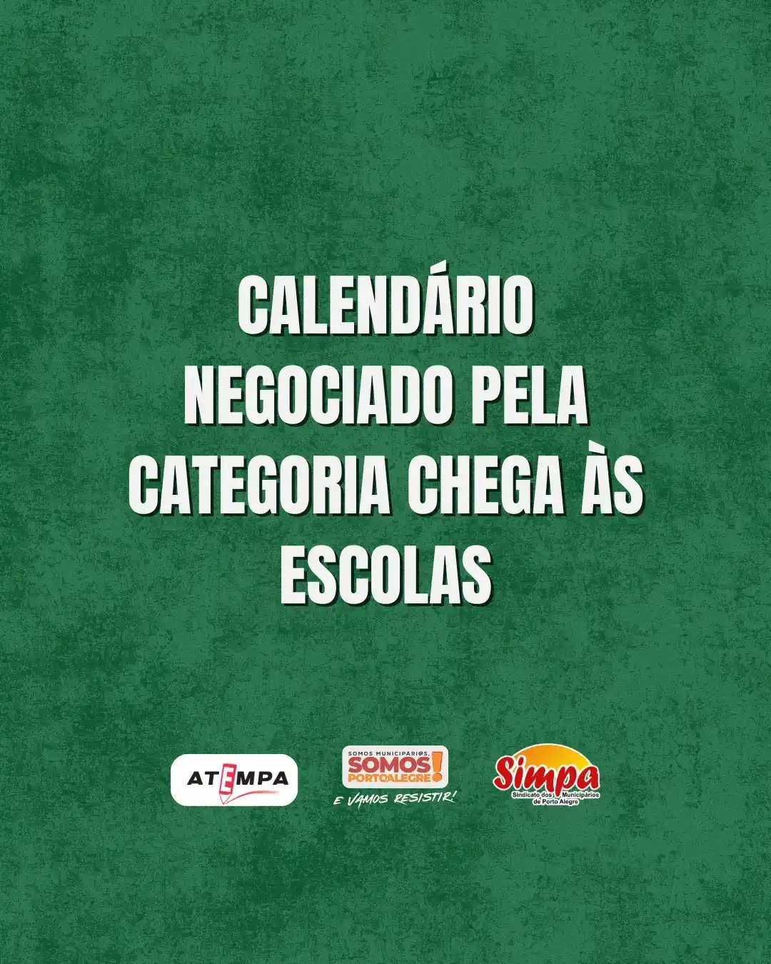 Image from 📣 Canal de Notícias SIMPA: *CALENDÁRIO NEGOCIADO PELA CATEGORIA CHEGA ÀS ESCOLAS* As direções de ...