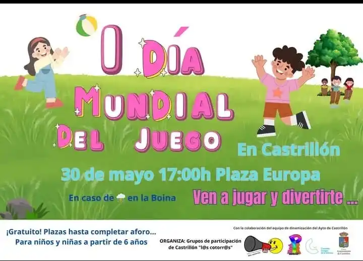 Image from Ayuntamiento de Castrillón: 🎈♟⚽️ Castrillón celebra este viernes el Día Mundial del Juego con jue...