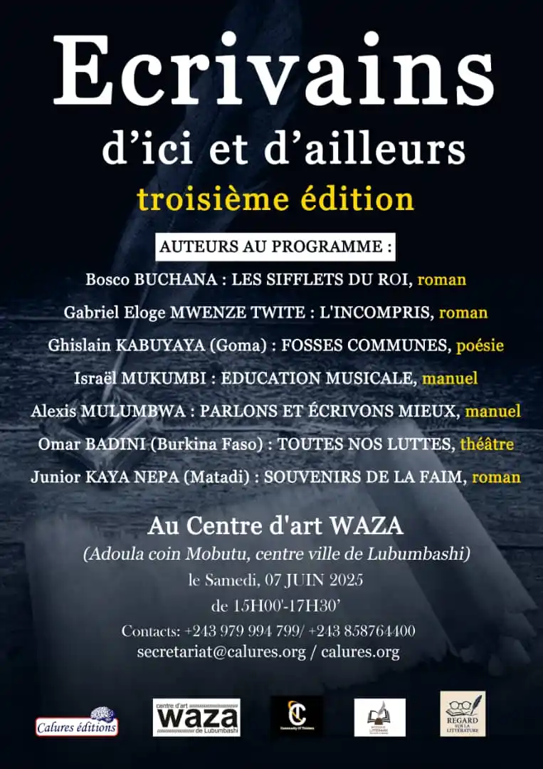 Image from Calures éditions Asbl: Ce samedi, 07 juin 2025, la littérature d'ici et d'ailleurs dira de qu...