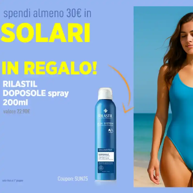 Image from FarmaErmann Farmacia Online: Con appena 30€ di solari ☀ ⛱---> in OMAGGIO 1 Doposole Rilastil Spray ...