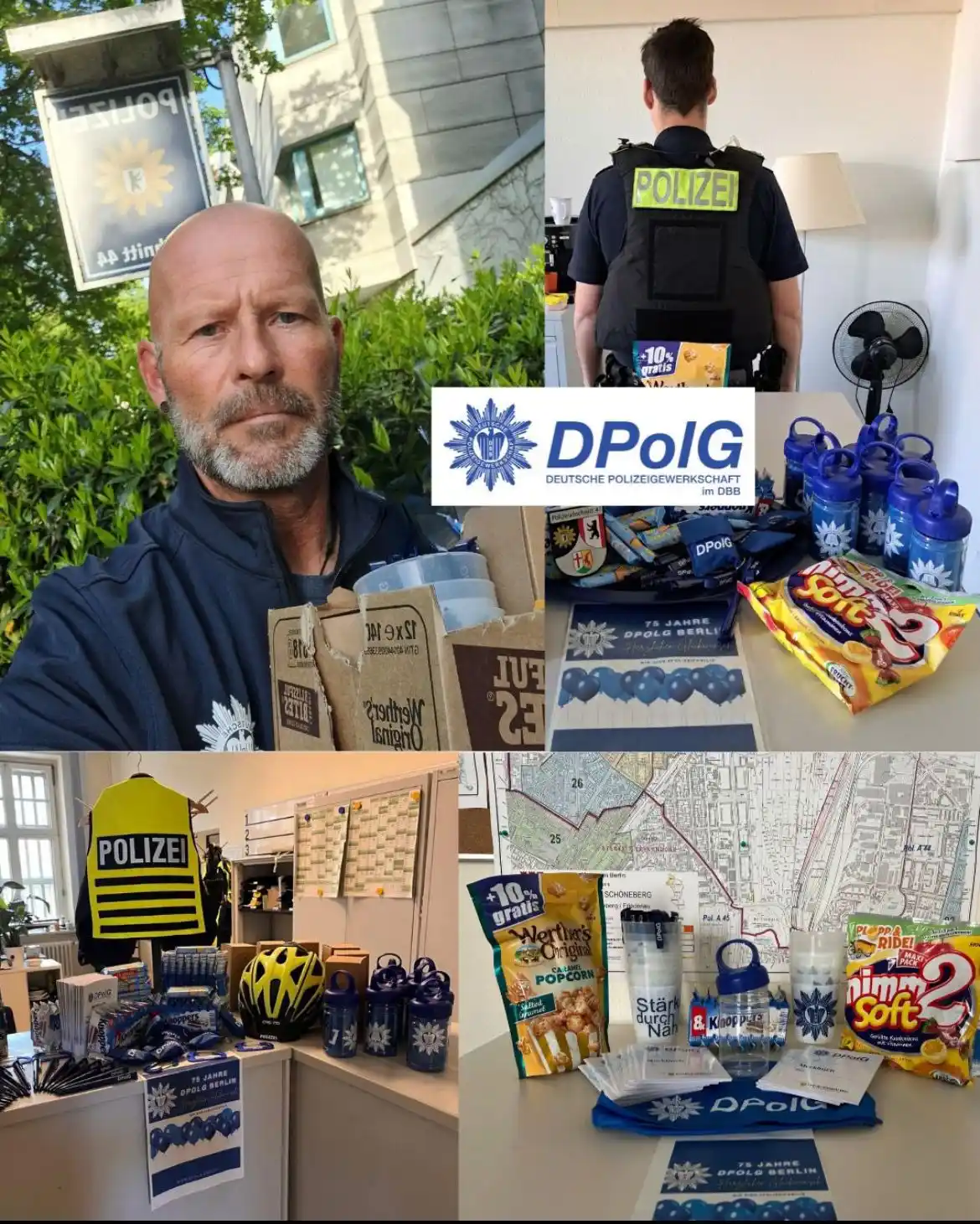 Image from DPolG Berlin: Der DPolG-Kreisverband Dir 4 hat in den zwei Wochen nach unserem 75-jä...
