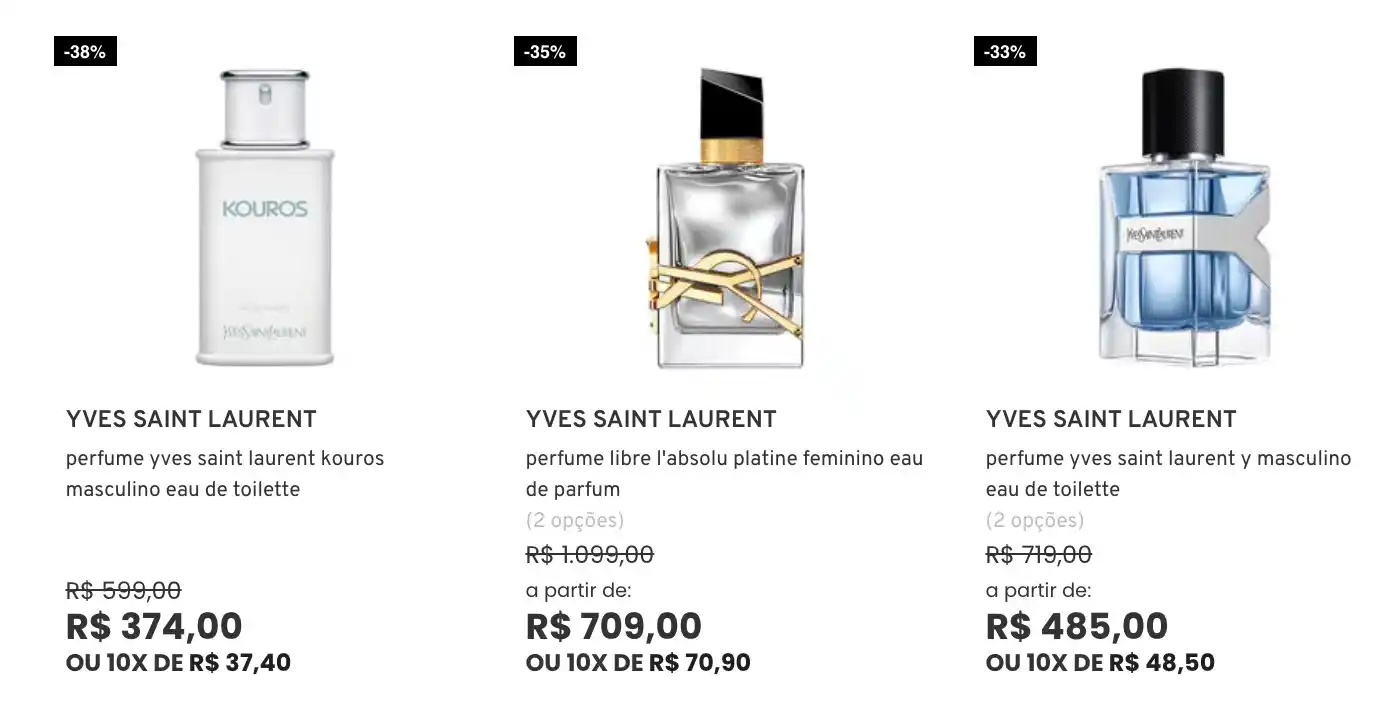 Image from Promos do Danilo: Desconto YSL: https://rstyle.me/+9lLnVaRegUDUw9lZRGkciw...