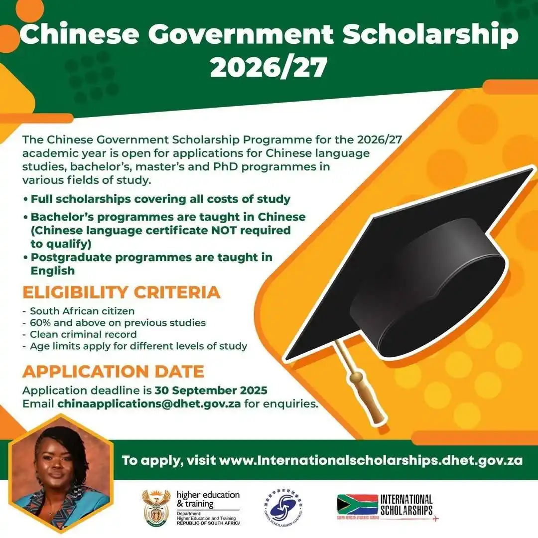 Image from Buti Manamela: 🎓 Do you want to Study in China? The Chinese Government Scholarship...
