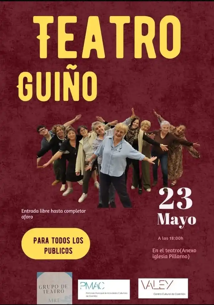 Image from Ayuntamiento de Castrillón: 🎭🎭🎭 El grupo de teatro Aire, formado por el alumnado del Aula de Te...
