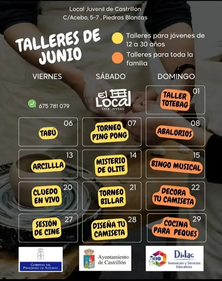 Image from Ayuntamiento de Castrillón: 👧🧒👨👩👧👦 El próximo domingo comienza la nueva propuesta mensual...