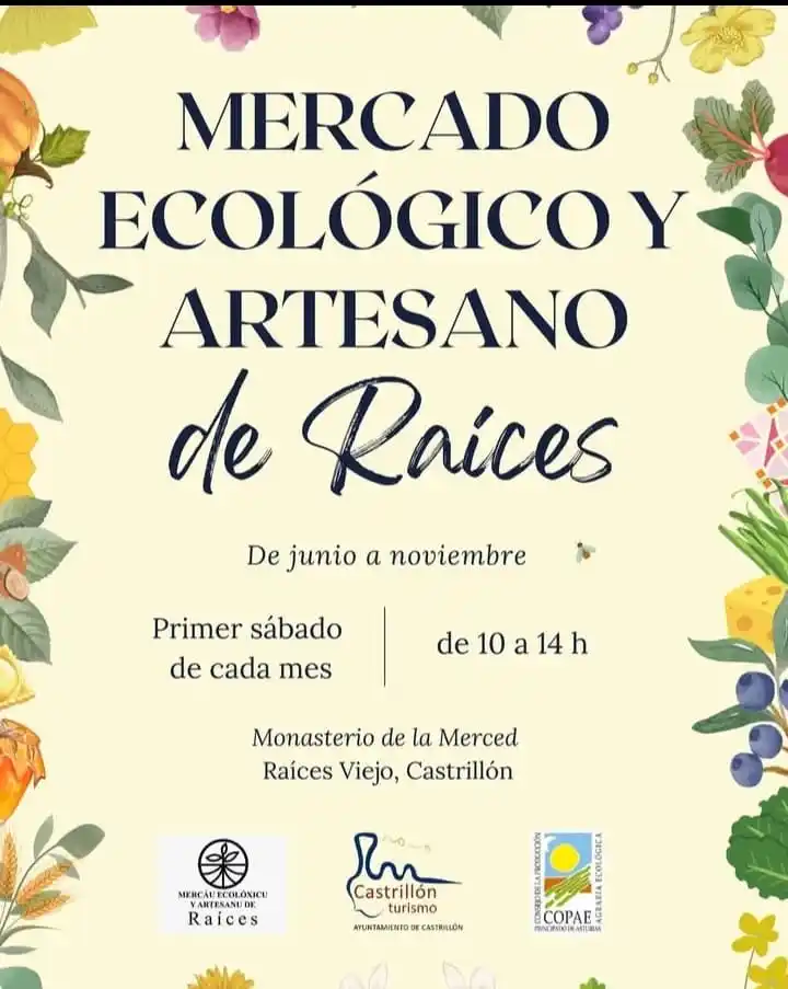 Image from Ayuntamiento de Castrillón: 🍐🥦🥖 El próximo sábado, 7 de junio, regresa al entorno del Monasteri...