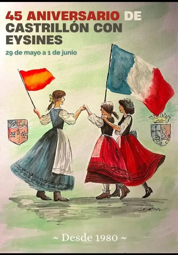 Image from Ayuntamiento de Castrillón: 🇪🇸🤝🇫🇷 La delegación de Ville d'Eysines visita Castrillón del juev...