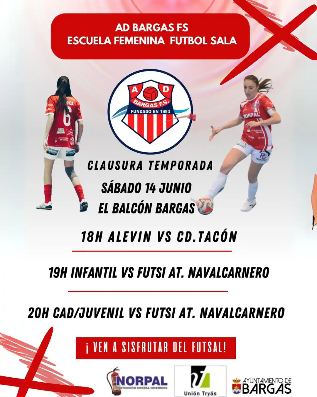 Image from A.D. BARGAS FÚTBOL SALA: 🎉 ¡Este sábado cerramos la temporada por todo lo alto! La Escuela Fe...