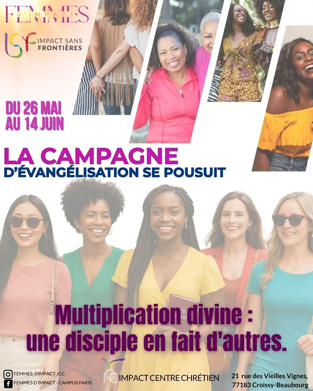 Image from EVANGELISATION CITE ROYALE (ISF): *GAGNEURS D’ÂMES, LA MOBILISATION CONTINUE*🔥🔥 En plus de nos sortie...