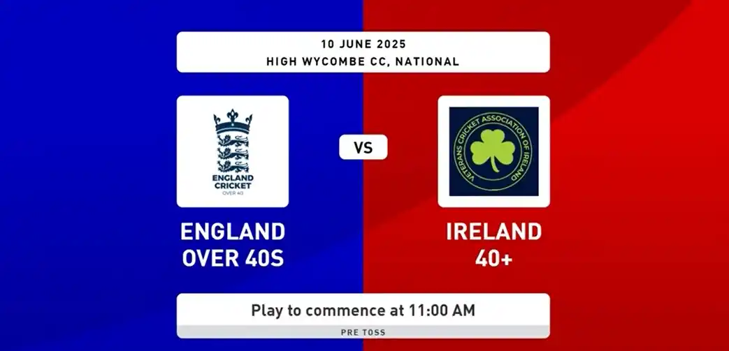 Image from Cricket Ireland ☘️🏏: █▓▒▒░░░GAME DAY░░░▒▒▓█ Good luck to the Ireland Over-40s Men as they ...